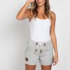 Women Wanakome Bottoms | Jade Light Heather Shorts Grey