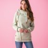 Women Wanakome Hoodies | Athena Aloe Hoodie Green