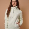 Women Wanakome Hoodies | Artemis White Apple Hoodie Green