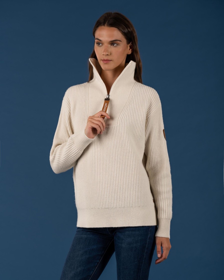 Women Wanakome Sweaters | Noemie Ivory White