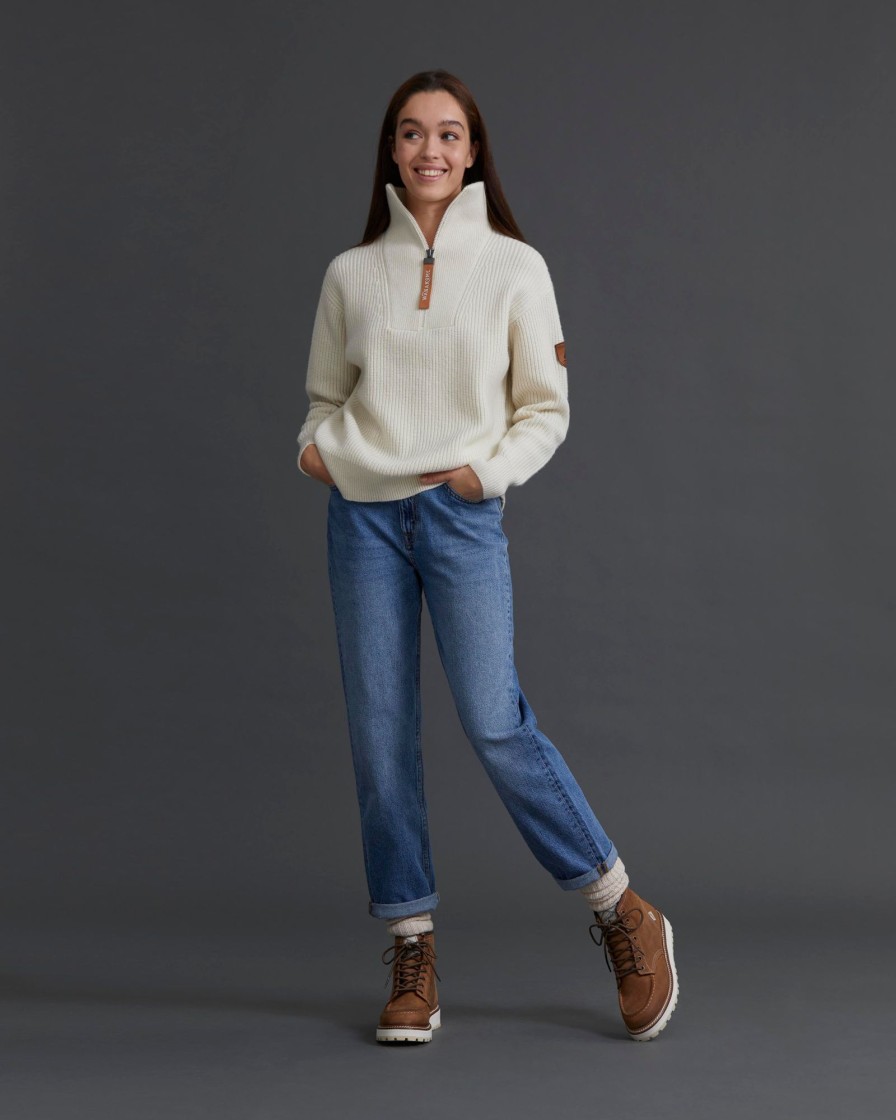 Women Wanakome Sweaters | Noemie Ivory White