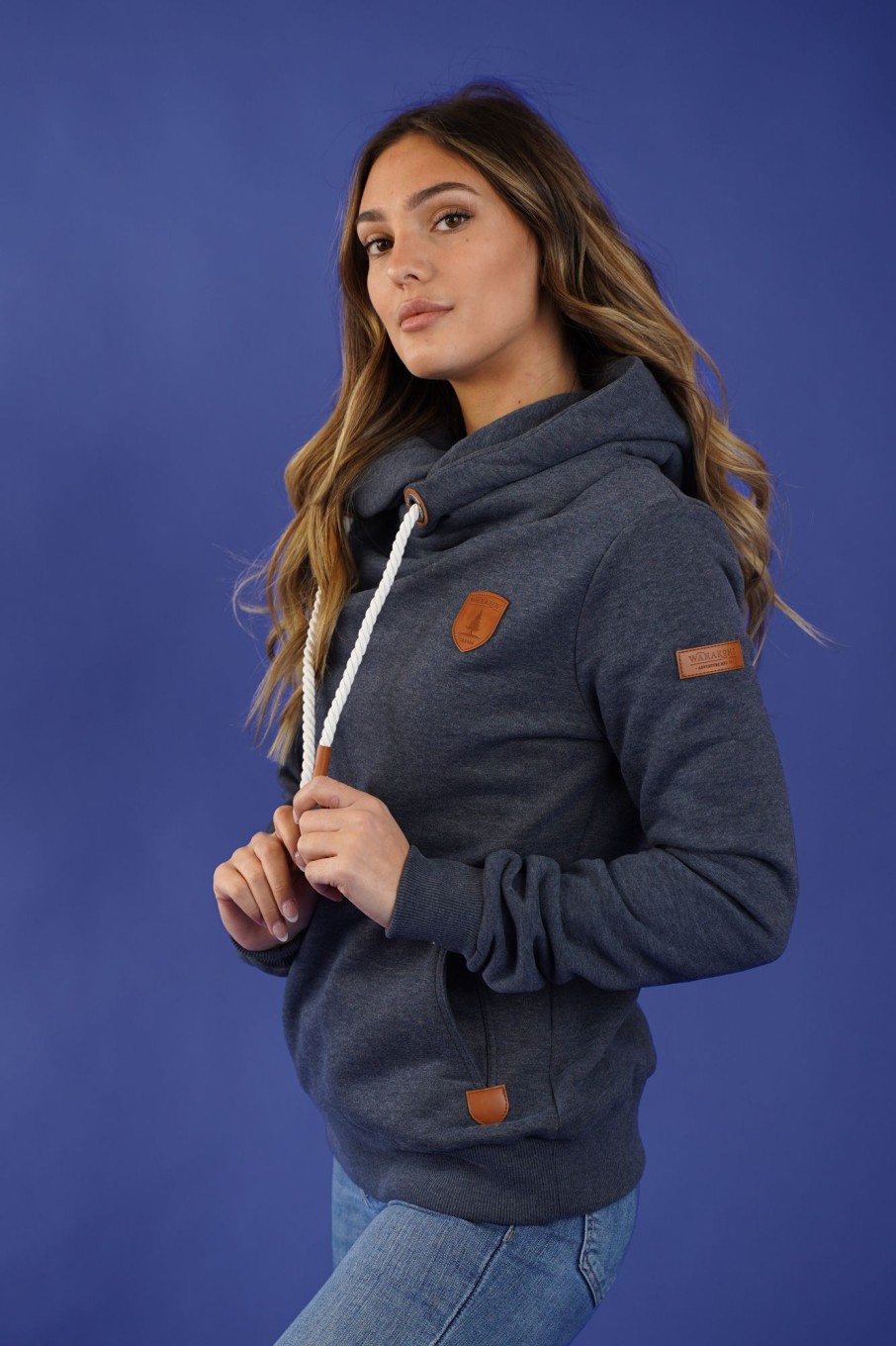 Women Wanakome Hoodies | Artemis Hoodie Navy