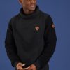 Men Wanakome Sweaters & Long Sleeve | Coronado Cowl Neck Black