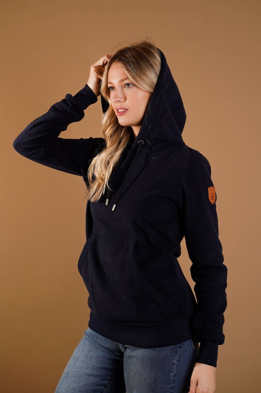 Women Wanakome Hoodies | Gabriel Polar In Navy