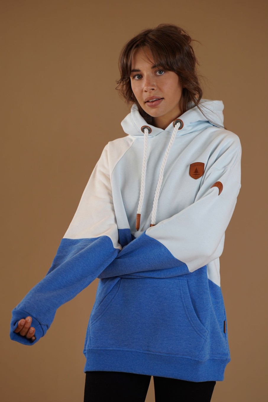 Women Wanakome Hoodies | Corey Royal /Sky Hoodie Blue