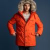 Men Wanakome Outerwear | Icarus Parka Orange