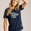 Women Wanakome T-Shirts | Holly Tee Navy