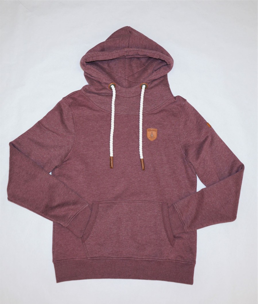 Men Wanakome Hoodies | Cascade Hoodie Mulberry