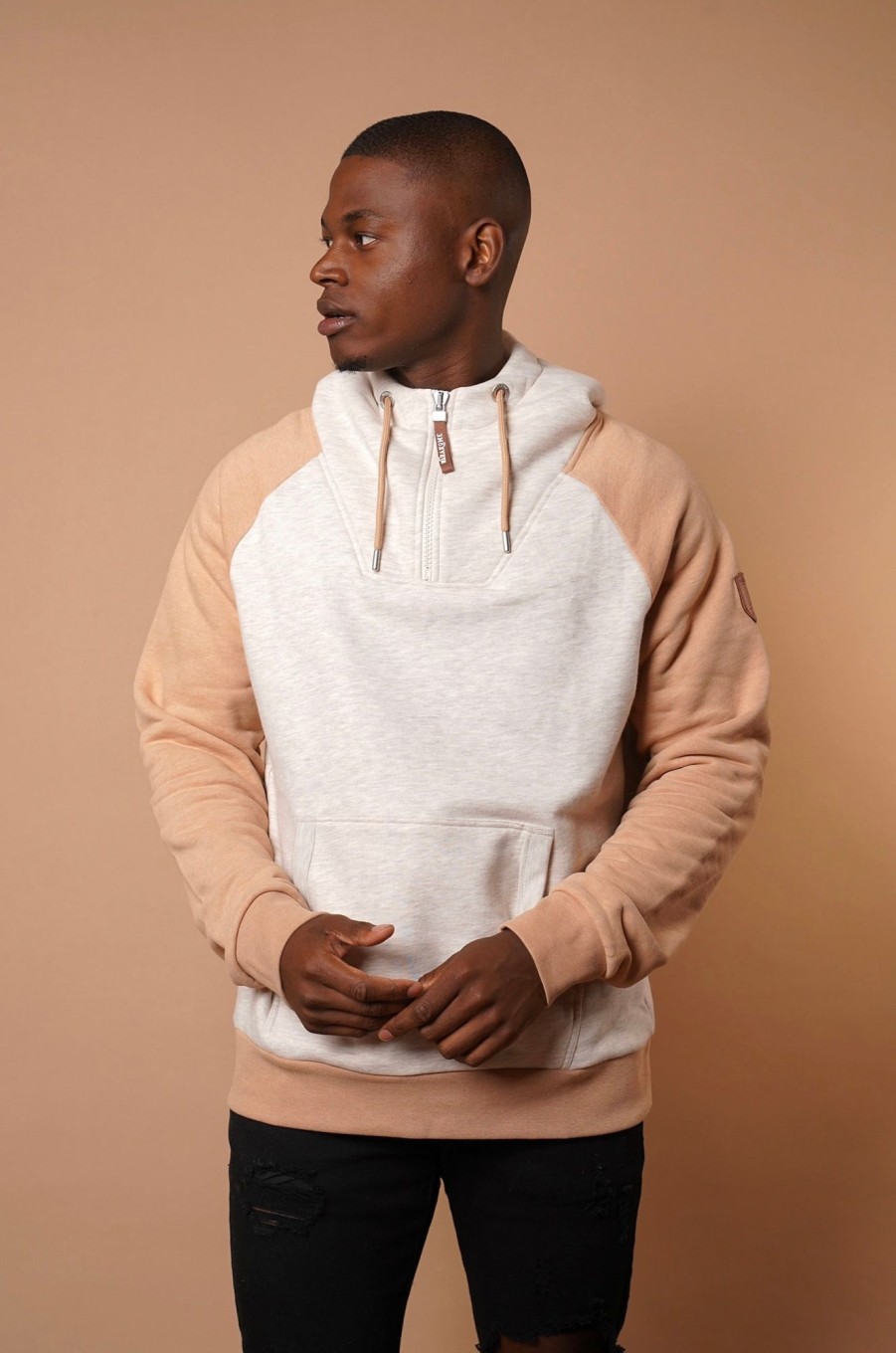 Men Wanakome Hoodies | Alani Oatmeal Cookie Hoodie Brown