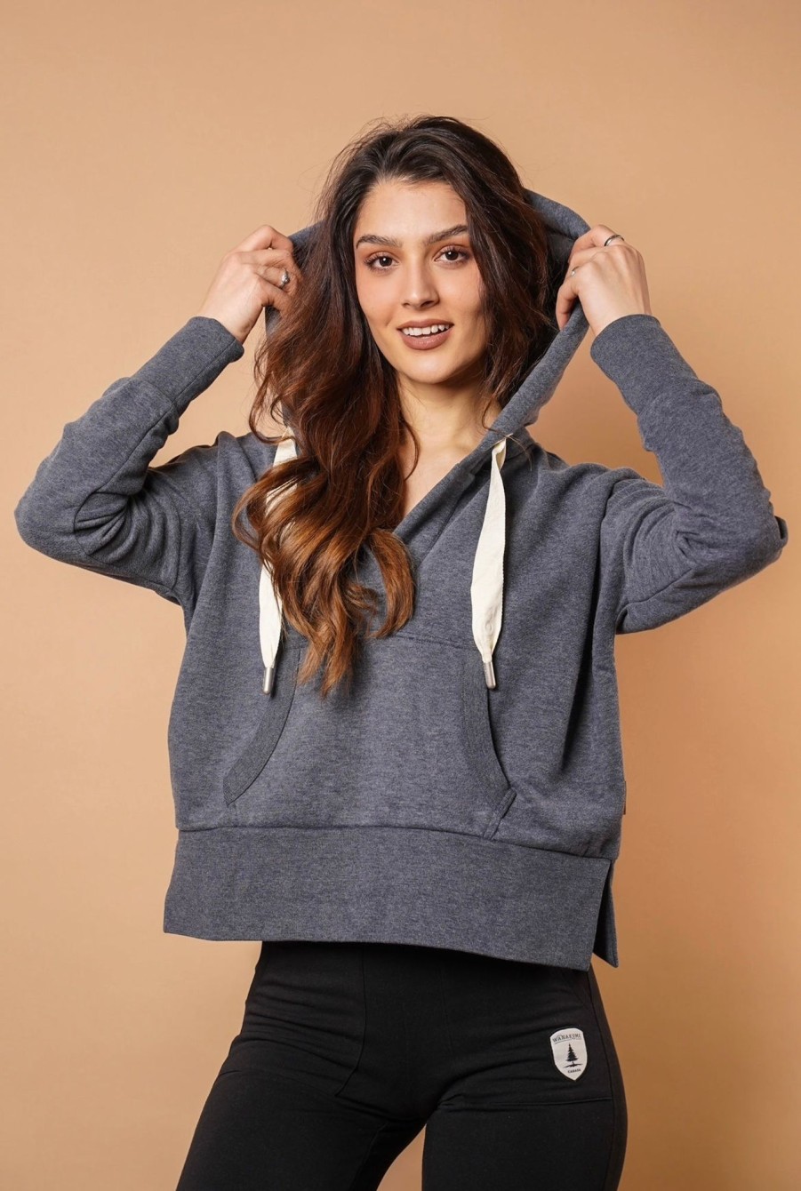 Women Wanakome Sweaters | Aksu Hoodie Navy