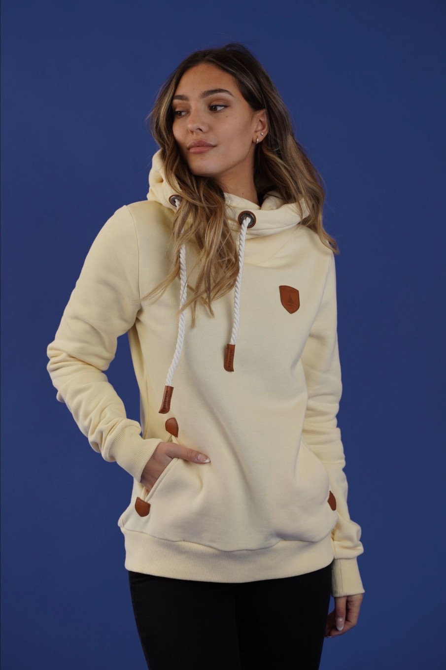 Women Wanakome Hoodies | Artemis Vanilla Hoodie White