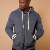 Men Wanakome Hoodies | Sophar Zip Hoodie Navy