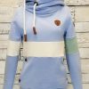 Women Wanakome Hoodies | Dasha Baby Jay Mix Hoodie Blue