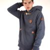 Men Wanakome Hoodies | Aron Hoodie Navy