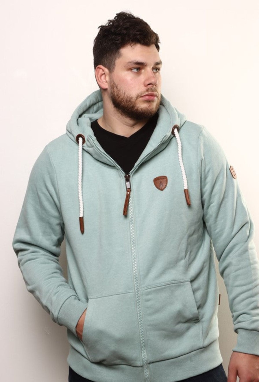 Men Wanakome Hoodies | Zeus Green Bay Zip Hoodie