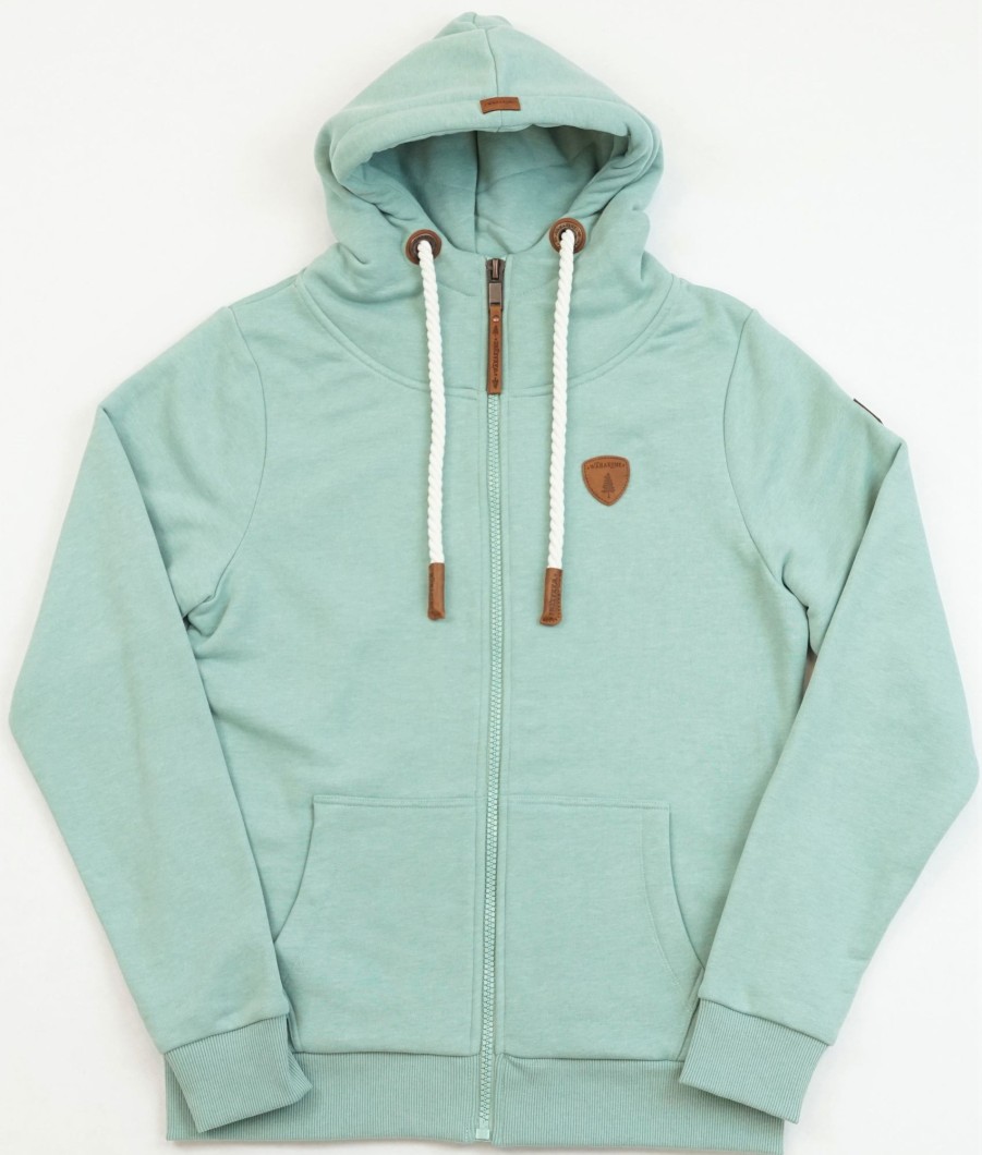 Men Wanakome Hoodies | Zeus Green Bay Zip Hoodie