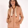 Women Wanakome Hoodies | Clem Hazelnut Hoodie Brown