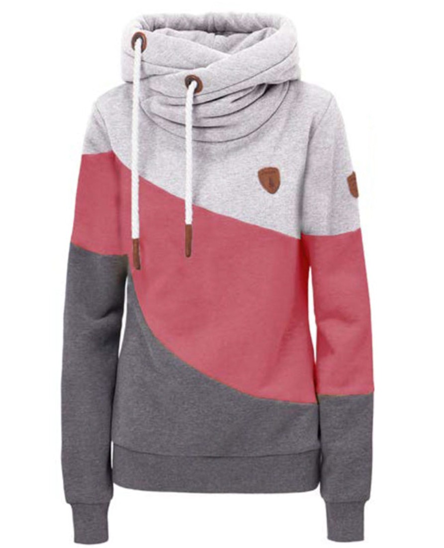 Women Wanakome Hoodies | Selene Cranberry Mix Hoodie