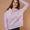 Women Wanakome Hoodies | Hydron Lilac Hoodie Purple