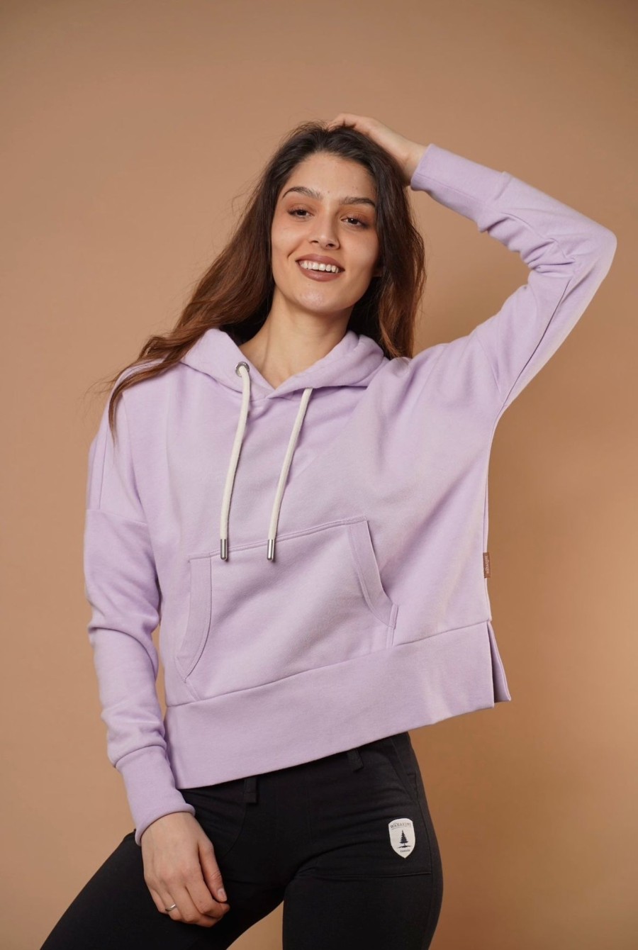 Women Wanakome Hoodies | Hydron Lilac Hoodie Purple