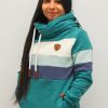 Women Wanakome Hoodies | Topa Forest Hoodie Blue