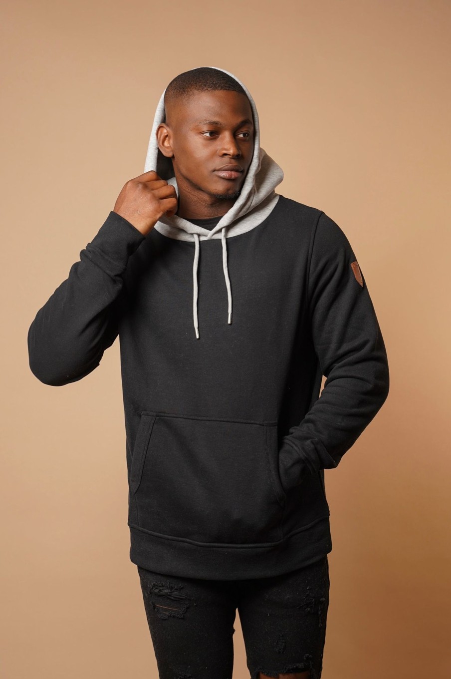 Men Wanakome Hoodies | Jaxon Hoodie Black