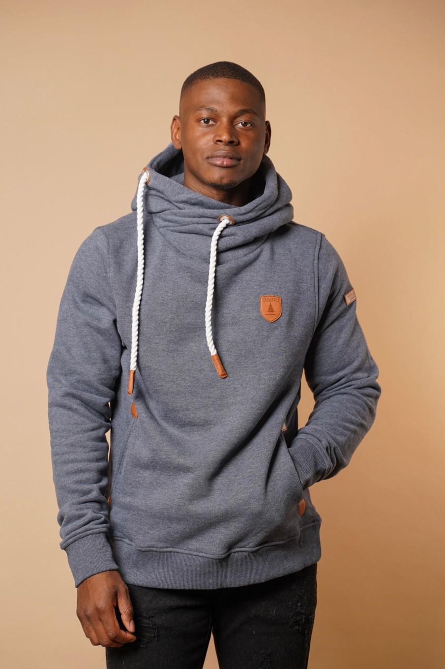 Men Wanakome Hoodies | Olympus Hoodie Navy