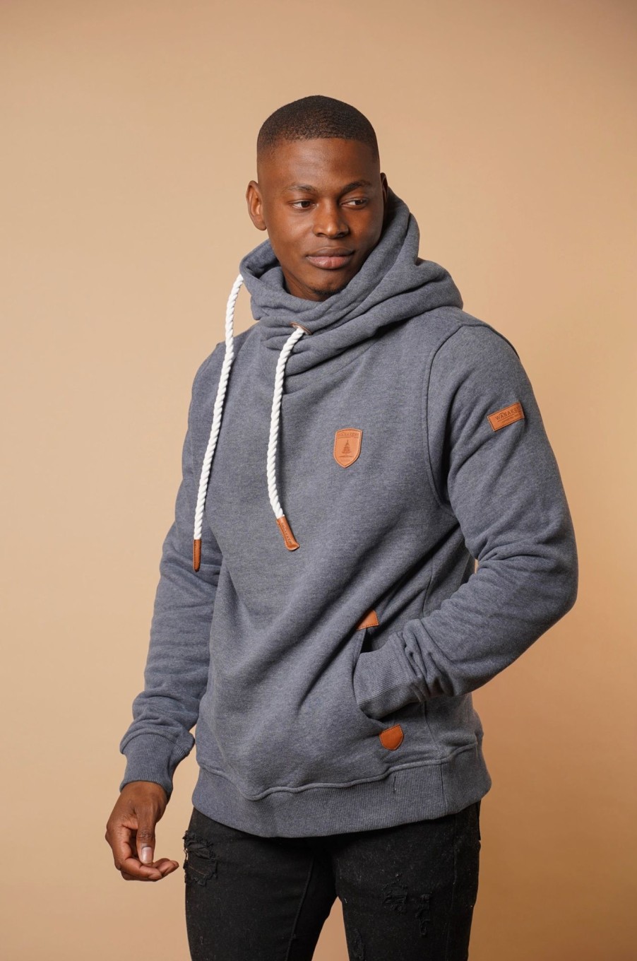 Men Wanakome Hoodies | Olympus Hoodie Navy