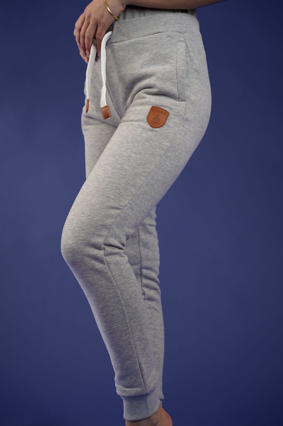 Women Wanakome Bottoms | Ronia Light Heather Jogger Grey