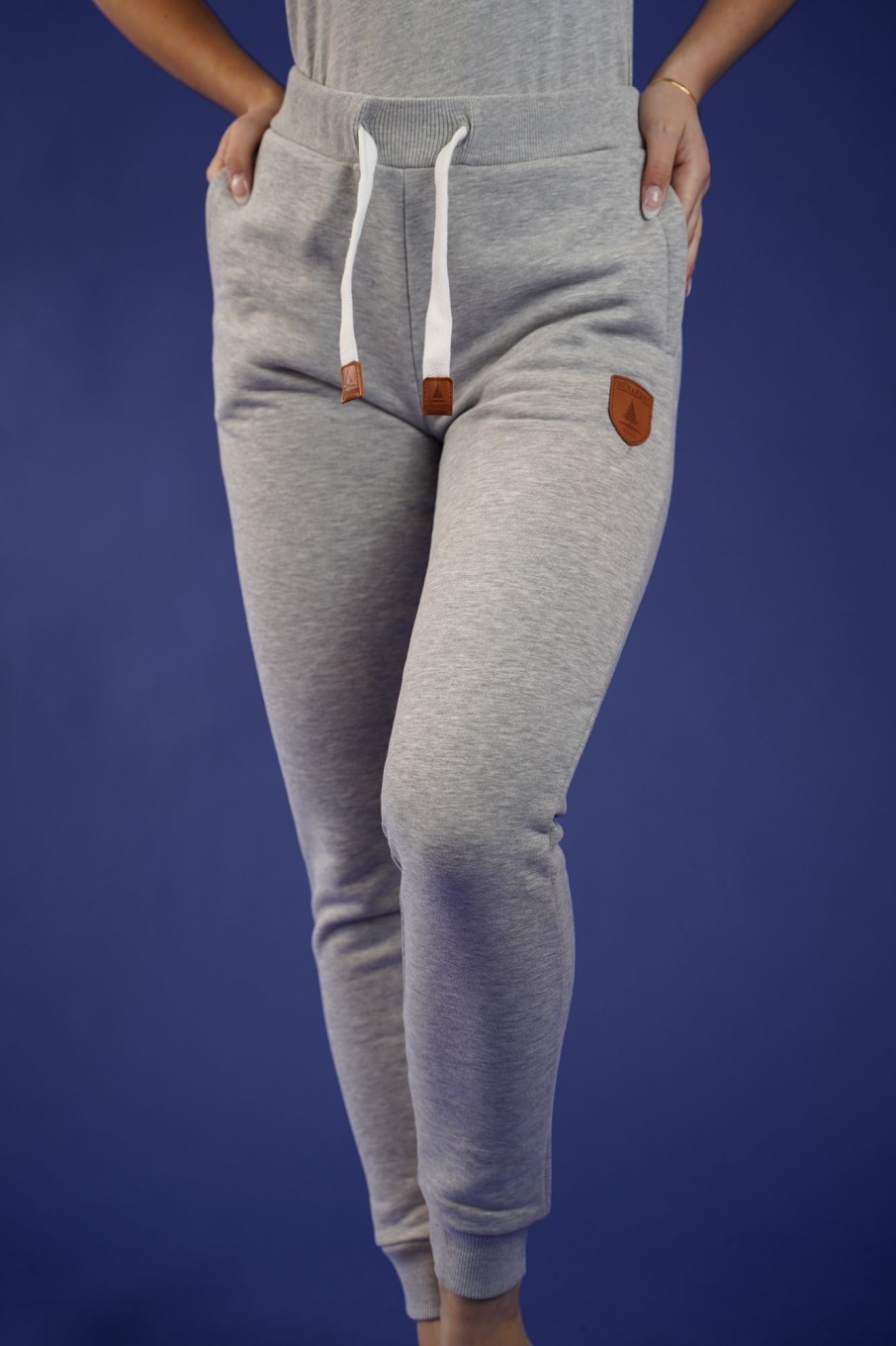 Women Wanakome Bottoms | Ronia Light Heather Jogger Grey