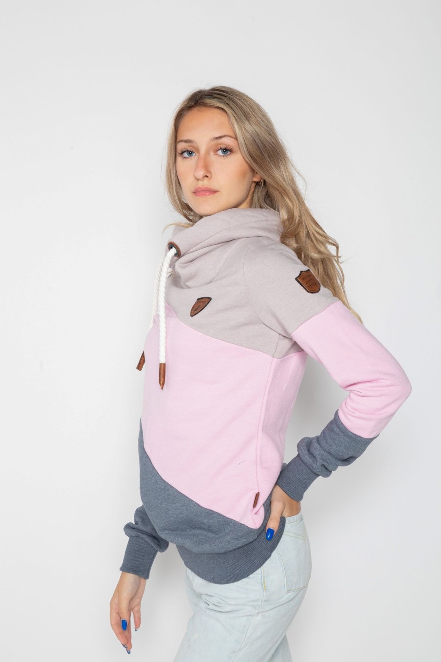 Women Wanakome Hoodies | Selene Opal Mix Hoodie