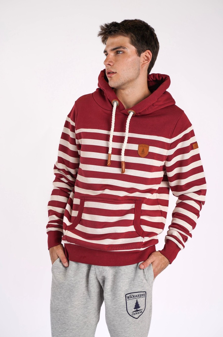 Men Wanakome Hoodies | Mateo Berry Hoodie Mulberry