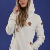 Women Wanakome Hoodies | Artemis Oatmeal Hoodie White