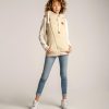 Women Wanakome Outerwear | Zoe Sherpa Ivory Hoodie Vest