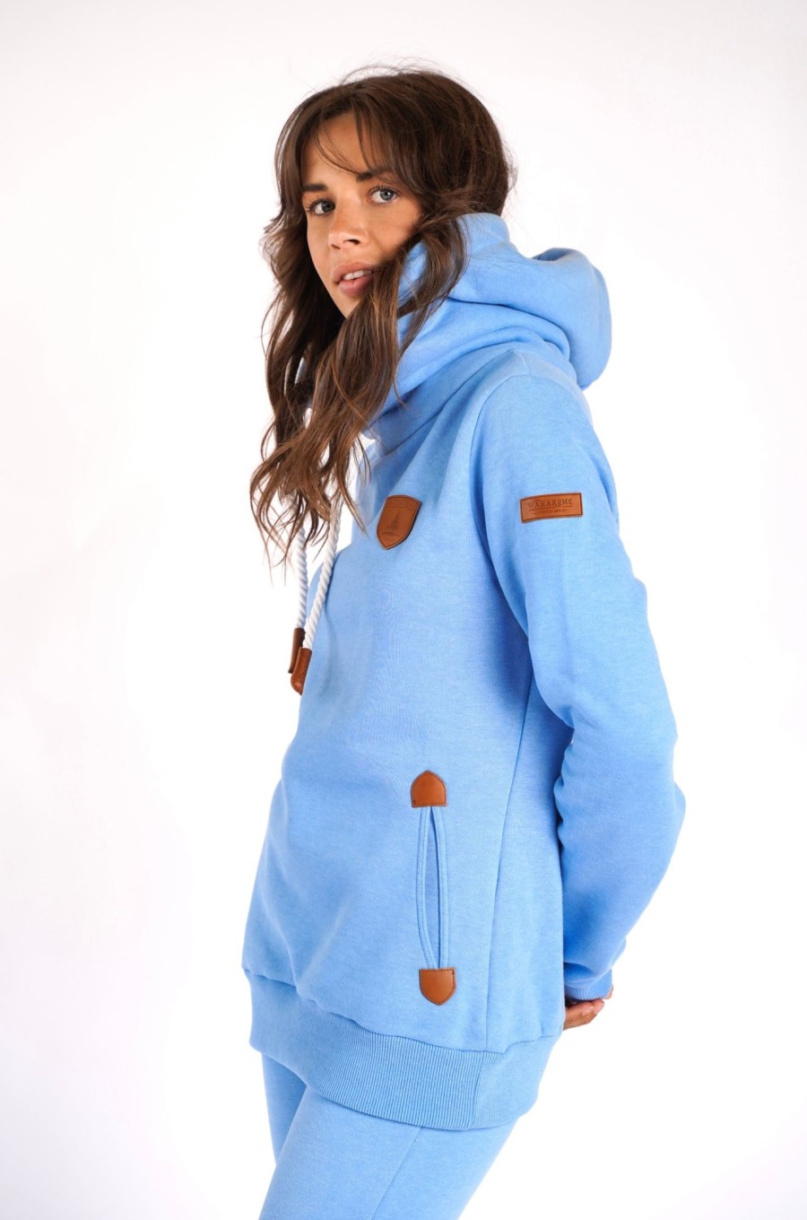 Women Wanakome Hoodies | Artemis Regetta Hoodie Blue