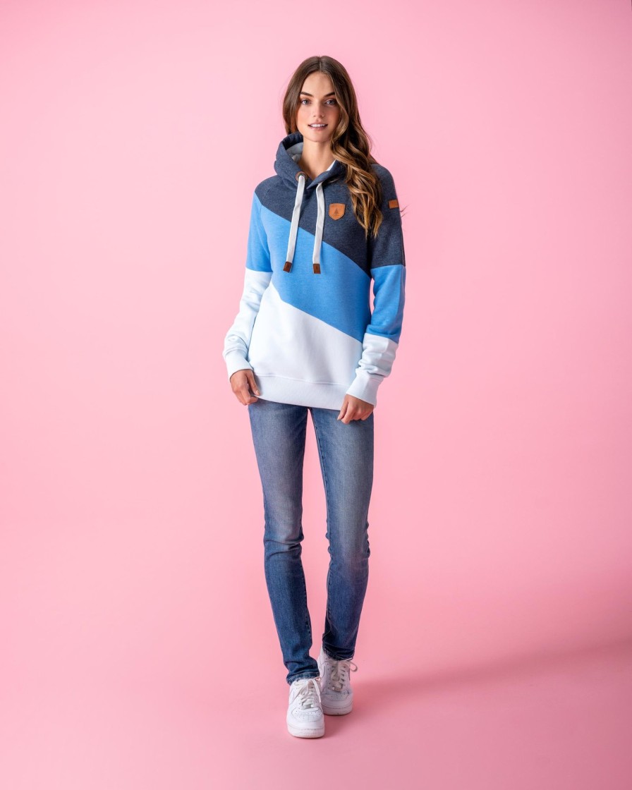 Women Wanakome Hoodies | Starfish Regatta Mix Navy